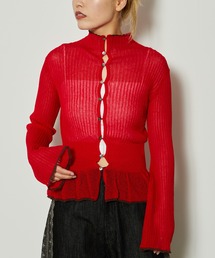 Firsthand | Firsthand/ファーストハンド シアーリブ配色カーディガン(カーディガン/ボレロ)