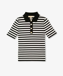 MICHAEL KORS（マイケルコース）の「ストライプ フロントスナップ ポロ