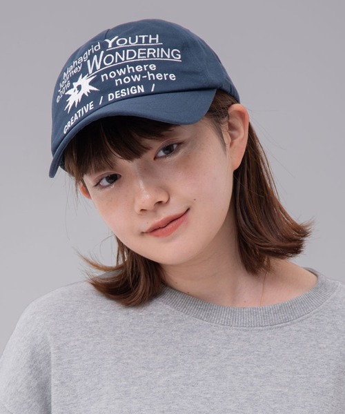 【mahagrid】25SS★ MAHAGRID CREW CAP MAHAGRID CREW CAP[BLACK] - MAHAGRID