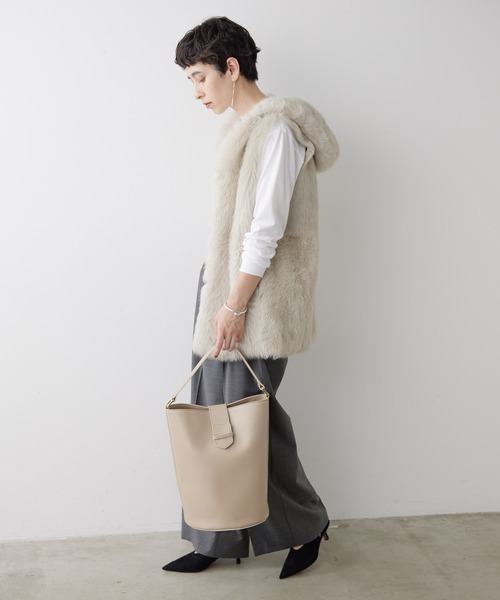 Whim Gazette（ウィムガゼット）の「フードファージレ（ベスト）」 - WEAR