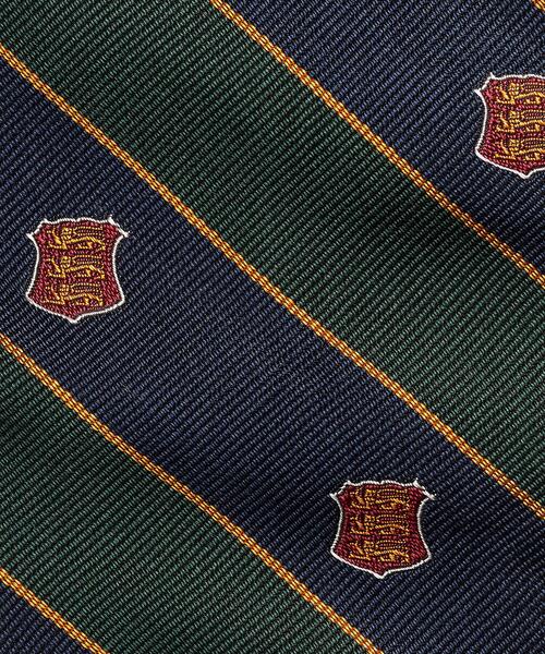 【セール】ストライプド シルク レップ クラブ ネクタイ（ネクタイ）｜POLO RALPH LAUREN（ポロ ラルフ ローレン）