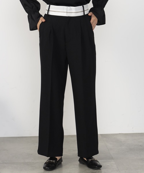 FOUND GOOD(ファウンドグッド)の「マーベルトパンツ(その他パンツ・レディース・ベージュ/グレー系8/ブラック・L/M/S)」の1枚目の写真