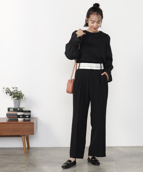 FOUND GOOD(ファウンドグッド)の「マーベルトパンツ(その他パンツ・レディース・ベージュ/グレー系8/ブラック・L/M/S)」の4枚目の写真