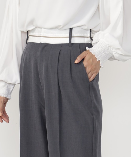 FOUND GOOD(ファウンドグッド)の「マーベルトパンツ(その他パンツ・レディース・ベージュ/グレー系8/ブラック・L/M/S)」の11枚目の写真