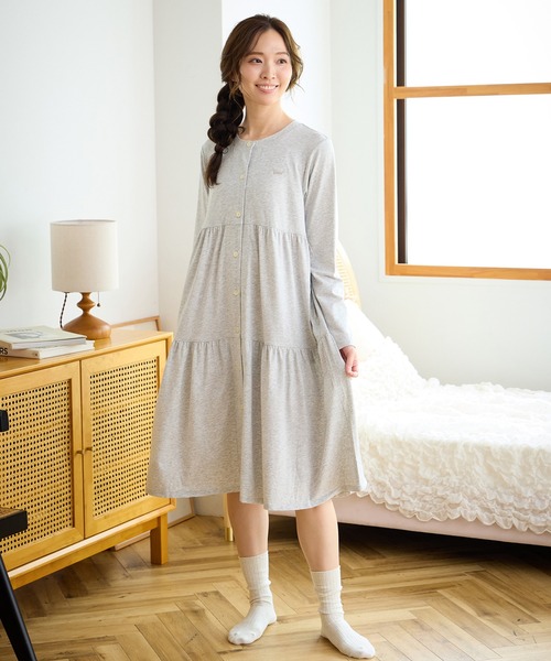 ルームウェア ワンピース 長袖（ルームワンピース）｜tsumori chisato
