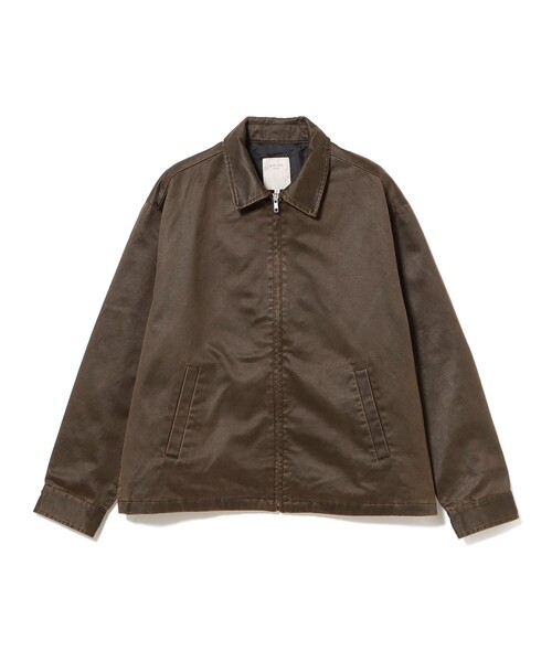 フェード ジップ ブルゾン BROWN B:MING by BEAMS（ビーミングバイビームス）の「フェード ジップ
