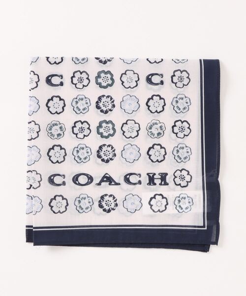 すぐ届く*COACH*コーチ*ティー ローズ プリント ハンカチ 公式】COACH – コーチ | ティー ローズ プリント ハンカチ