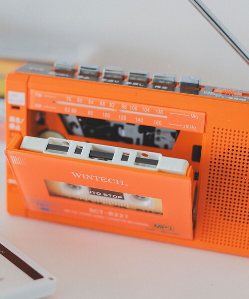 【匿名配送】WINTECH / MicroSD/USB録音対応モノラルラジカセ WINTECH / MicroSD/USB録音対応モノラルラジカセ