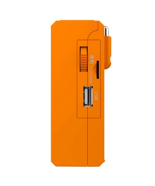 BEAMS RECORDS(ビームスレコーズ)の「WINTECH / MicroSD/USB録音対応モノラルラジカセ(スピーカー・メンズ・レッド/オレンジ・ONE SIZE)」の15枚目の写真