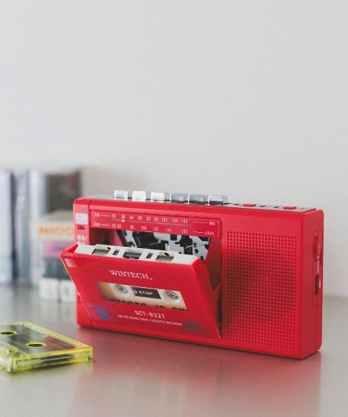 WINTECH / MicroSD/USB録音対応モノラルラジカセ