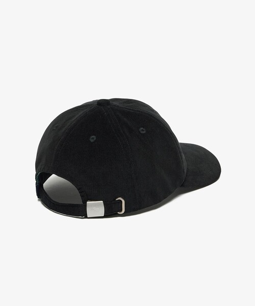 LACOSTE(ラコステ)の「ワンポイントワニロゴ・コーデュロイキャップ(キャップ・メンズ・ブラック/カーキ/ベージュ・58cm)」の7枚目の写真