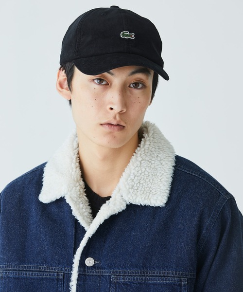【LACOSTE】コーデュロイキャップ ワンポイントワニロゴ セール】ワンポイントワニロゴ・コーデュロイキャップ(キャップ