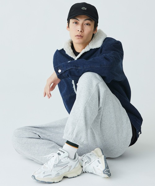 【LACOSTE】コーデュロイキャップ ワンポイントワニロゴ セール】ワンポイントワニロゴ・コーデュロイキャップ（キャップ