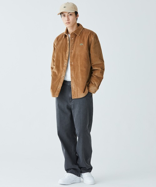 LACOSTE(ラコステ)の「ワンポイントワニロゴ・コーデュロイキャップ(キャップ・メンズ・ブラック/カーキ/ベージュ・58cm)」の17枚目の写真