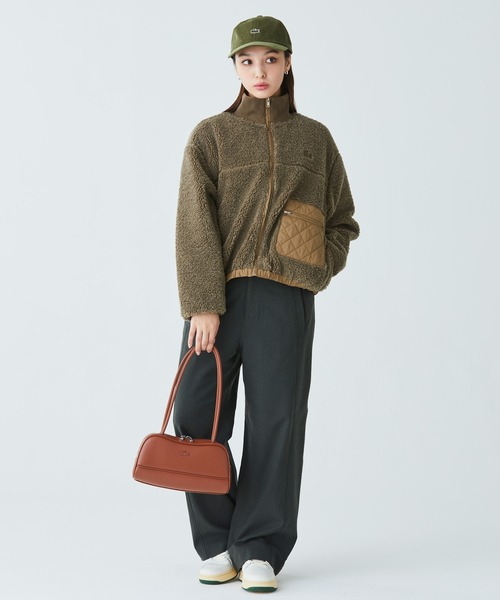 LACOSTE(ラコステ)の「ワンポイントワニロゴ・コーデュロイキャップ(キャップ・メンズ・ブラック/カーキ/ベージュ・58cm)」の21枚目の写真