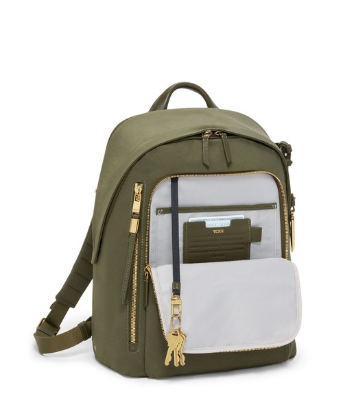 トゥミ 481707　Voyageur 『カレー』バックパック Olive TUMI（トゥミ）の「VOYAGEUR 「ホールジー」バックパック（A4/PC14