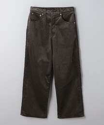 ＜Scye＞ SOLOTEX Corduroy Wide Leg Jeans/コーデュロイ ワイドレッグパンツ