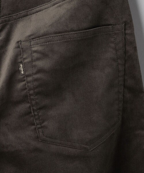 SCYE BASICS（サイベーシックス）の「＜Scye＞ SOLOTEX Corduroy Wide Leg Jeans/コーデュロイ ワイドレッグパンツ（その他パンツ・メンズ・ダークブラウン・27inch/29inch/31inch）」の6枚目の写真
