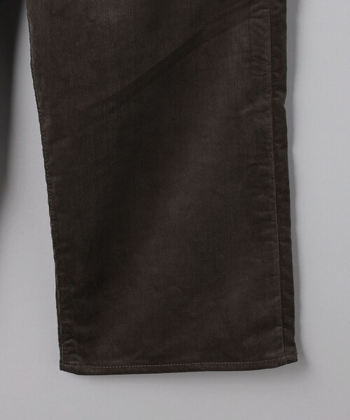 SCYE BASICS（サイベーシックス）の「＜Scye＞ SOLOTEX Corduroy Wide Leg Jeans/コーデュロイ ワイドレッグパンツ（その他パンツ・メンズ・ダークブラウン・27inch/29inch/31inch）」の8枚目の写真