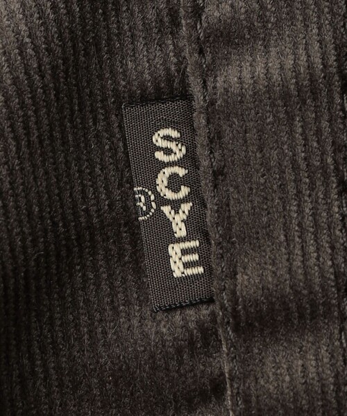 SCYE BASICS（サイベーシックス）の「＜Scye＞ SOLOTEX Corduroy Wide Leg Jeans/コーデュロイ ワイドレッグパンツ（その他パンツ・メンズ・ダークブラウン・27inch/29inch/31inch）」の10枚目の写真