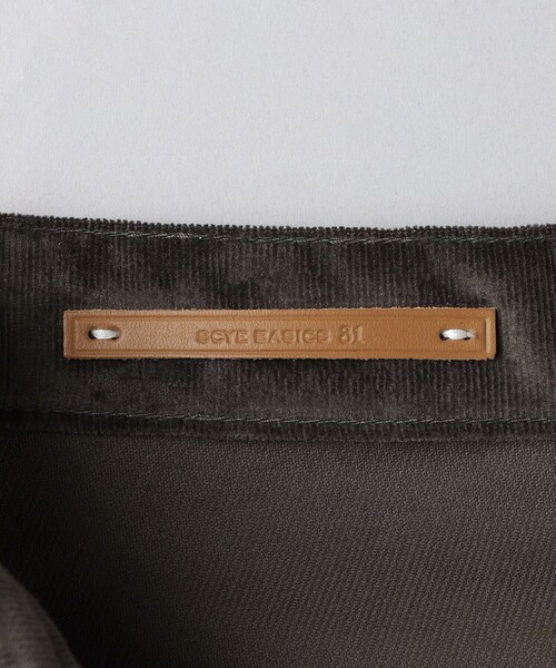 SCYE BASICS（サイベーシックス）の「＜Scye＞ SOLOTEX Corduroy Wide Leg Jeans/コーデュロイ ワイドレッグパンツ（その他パンツ・メンズ・ダークブラウン・27inch/29inch/31inch）」の12枚目の写真