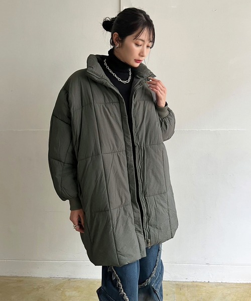 Jewelobe(ジュエローブ)の「モンスタードルマンブルゾン(ダウンジャケット/コート・レディース・グレー/ベージュ/ブラック・FREE)」の12枚目の写真
