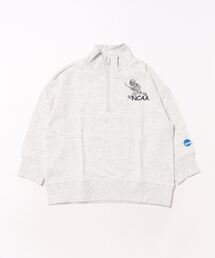 NCAA | 【NCAA】ロゴプリントハーフジップスウェット(スウェット)