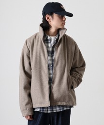 SUGGESTION（サジェッション）の「Classic melton stand jacket / クラシカル メルトン スタンドジャケット unisex（ブルゾン・メンズ）」