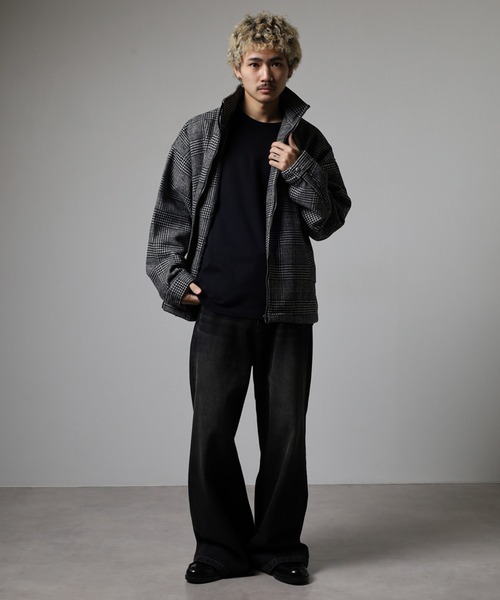 セール】Classic melton stand jacket / クラシカル メルトン スタンド