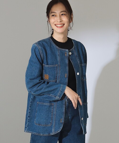 BAUM UND PFERDGARTEN デニムジャケット Baum Und Pferdgarten デニムジャケット | ブルー | FARFETCH JP