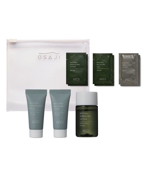 OSAJI（オサジ）の「オサジ ニュートラル スキンケア トライアルセット（スキンケアキット/ギフトセット・レディース・その他・FREE）」の4枚目の写真