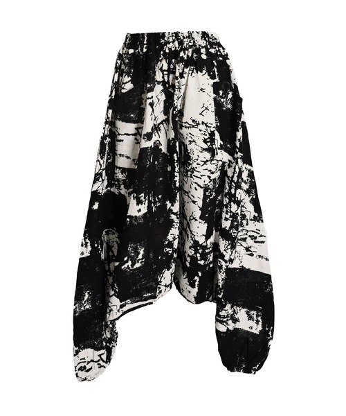 MARAI（マーライ）の「総柄 サルエルアラジンパンツ（その他パンツ・レディース・ブラック/ブラック系その他/ブルー/グリーン/グレー・FREE）」の10枚目の写真