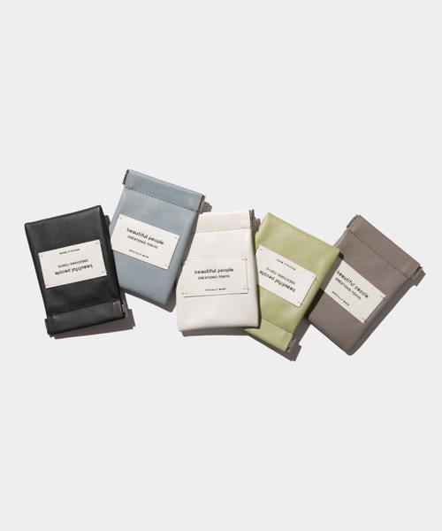 【beautiful people】color leather small case レディース】color leather small case | beautiful people