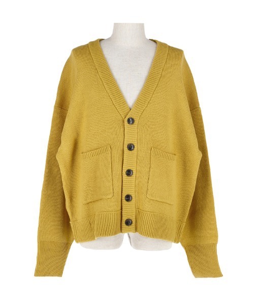 coca（coca）（コカ）の「ミラノリブニットカーディガン（カーディガン/ボレロ・メンズ・マスタード/ブラック/オレンジ/グリーン/ライトブルー/ベージュ・M/L）」の20枚目の写真