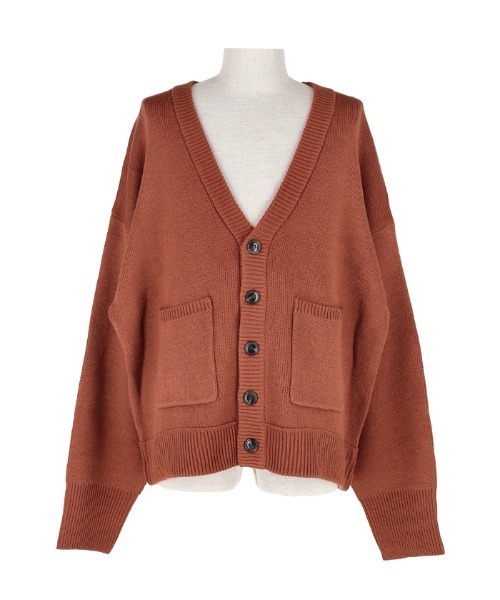 coca（coca）（コカ）の「ミラノリブニットカーディガン（カーディガン/ボレロ・メンズ・マスタード/ブラック/オレンジ/グリーン/ライトブルー/ベージュ・M/L）」の22枚目の写真