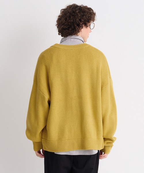 coca（coca）（コカ）の「ミラノリブニットカーディガン（カーディガン/ボレロ・メンズ・マスタード/ブラック/オレンジ/グリーン/ライトブルー/ベージュ・M/L）」の16枚目の写真
