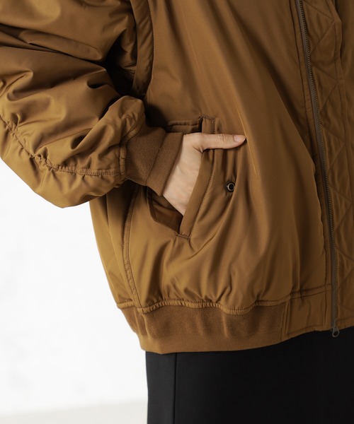 FOUND GOOD（ファウンドグッド）の「2WAYMA-1（MA-1・レディース・ブラウン系3/グリーン系8/アイボリー/ブラック・S/M/L）」の11枚目の写真