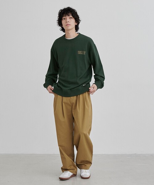 SMITH'S(スミス)の「SMITH'S(スミス)別注バックプリントスウェット(スウェット・メンズ・ブラック/ダークグリーン/グレー・M/L/XL)」の11枚目の写真