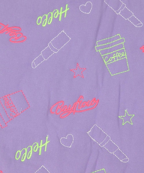 BAYFLOW（ベイフロー）の「BFキルトネオンPCケース25×35（PC・タブレットケース・レディース・ブラック/パープル・0）」の11枚目の写真