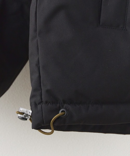 Theater code(シアターコード)の「stand-neck jacket / 中綿ジップスタンドネックジャケット 秋 秋服メンズ 2026年秋冬 冬服(ダウンジャケット/コート・メンズ・アイボリー/ブラック・M/L/XL)」の17枚目の写真