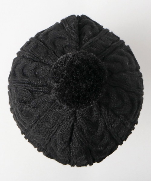 COLEMAN(コールマン)の「ケーブル編み 耳当て付き ウィンター ニットワッチ(ニット帽)(ニットキャップ/ビーニー・メンズ・チャコール/ブラック・FREE)」の18枚目の写真