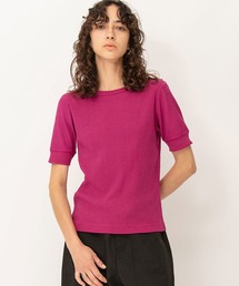 ピグメント針抜きTシャツ