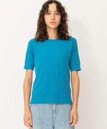 ピグメント針抜きTシャツ