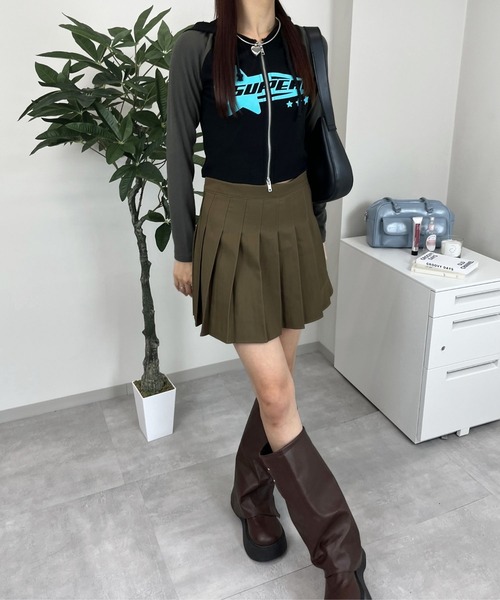 sevens（セブンズ）の「【sevens】CS スターロゴちびZIPパーカー（パーカー・レディース・ブラウン/アイボリー/ブラック・FREE）」の18枚目の写真