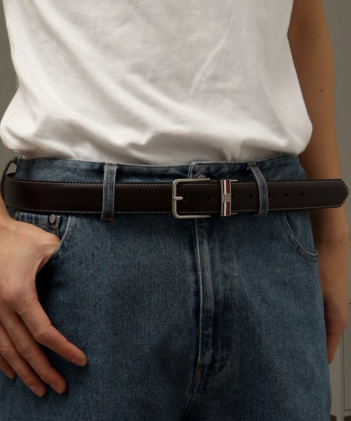 TOMMY HILFIGER（トミーヒルフィガー）の「【TOMMY HILFIGER/トミーヒルフィガー】リバーシブル 2WAYレザーベルト（ベルト・メンズ・ブラック系2/ブラウン系1/ブラウン系2/ブラック系1・FREE）」の19枚目の写真
