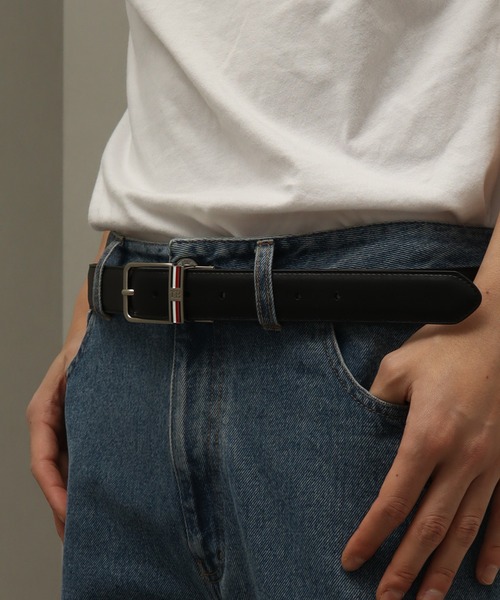 TOMMY HILFIGER（トミーヒルフィガー）の「【TOMMY HILFIGER/トミーヒルフィガー】リバーシブル 2WAYレザーベルト（ベルト・メンズ・ブラック系2/ブラウン系1/ブラウン系2/ブラック系1・FREE）」の20枚目の写真