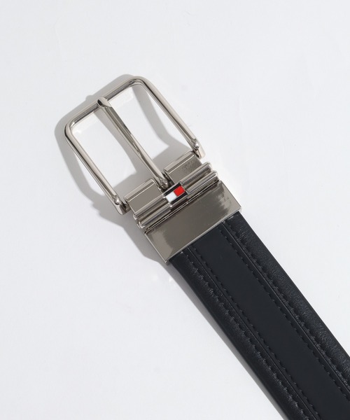 TOMMY HILFIGER（トミーヒルフィガー）の「【TOMMY HILFIGER/トミーヒルフィガー】リバーシブル 2WAYレザーベルト（ベルト・メンズ・ブラック系2/ブラウン系1/ブラウン系2/ブラック系1・FREE）」の11枚目の写真