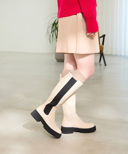 セール】サイドゴアロングブーツ/31485（ブーツ）｜ORiental TRaffic