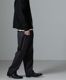 NANO universe | 微起毛ワイドテーパードパンツ(その他パンツ)