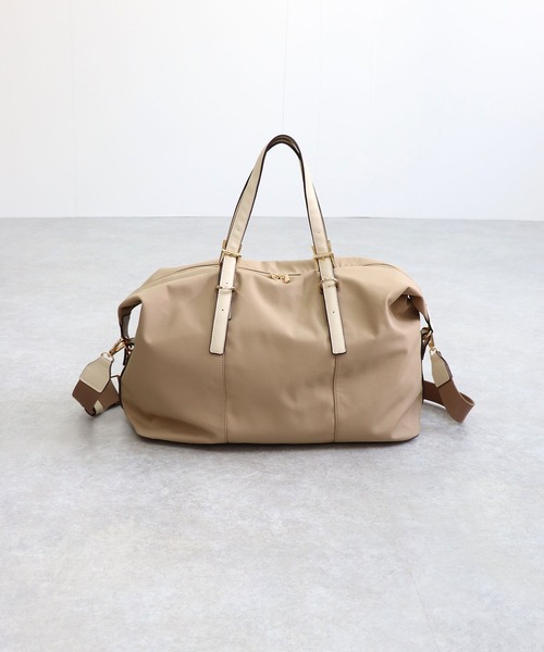 MIAN （ミアン）の「SPIREA / トラベルボストンバッグ（ボストンバッグ・レディース・モカ/ブラック/グレー・FREE）」の6枚目の写真